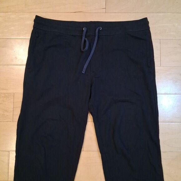 James Perse Pants Vintage French Terry Sweatpant Black Mens Size 4/XL #MXA1161 - Picture 3 of 7